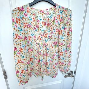 Gap Floral Blouse NWT